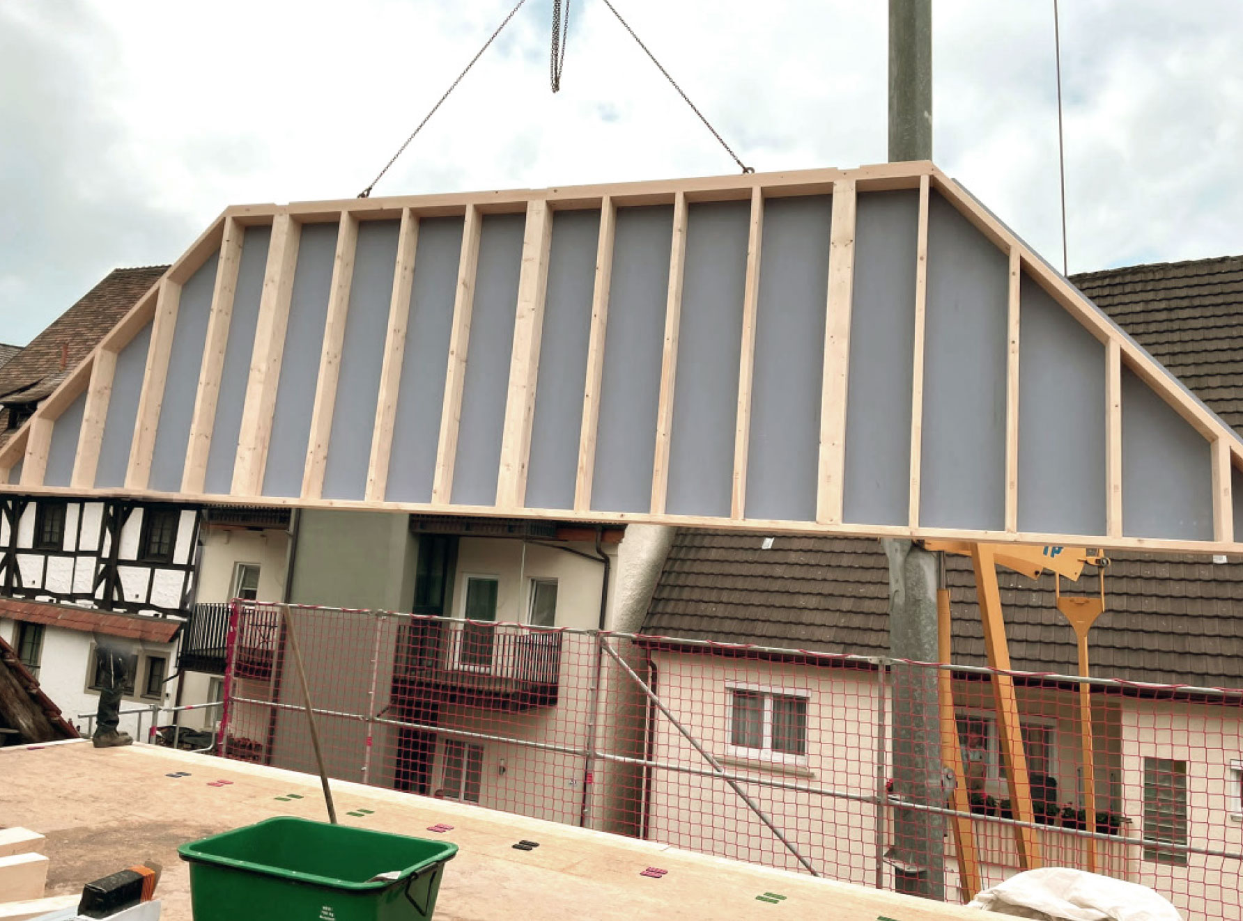 Holzelement vorgefertigt